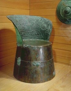 Trono Funerário, período de Villanovan, 1ª metade do século VII aC (bronze)
